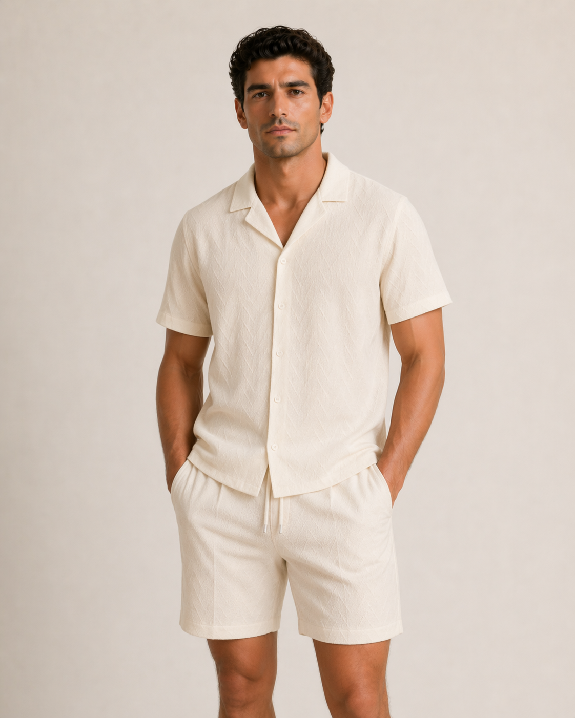 Luxe Zomer Set – Crème Wit