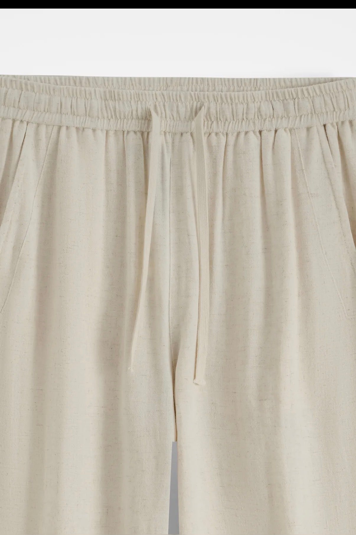 Hivernage Relaxed Trousers Broek – Crème